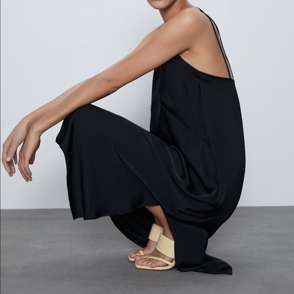 Satin Lingerie Style Dress - Picture 2 of 5